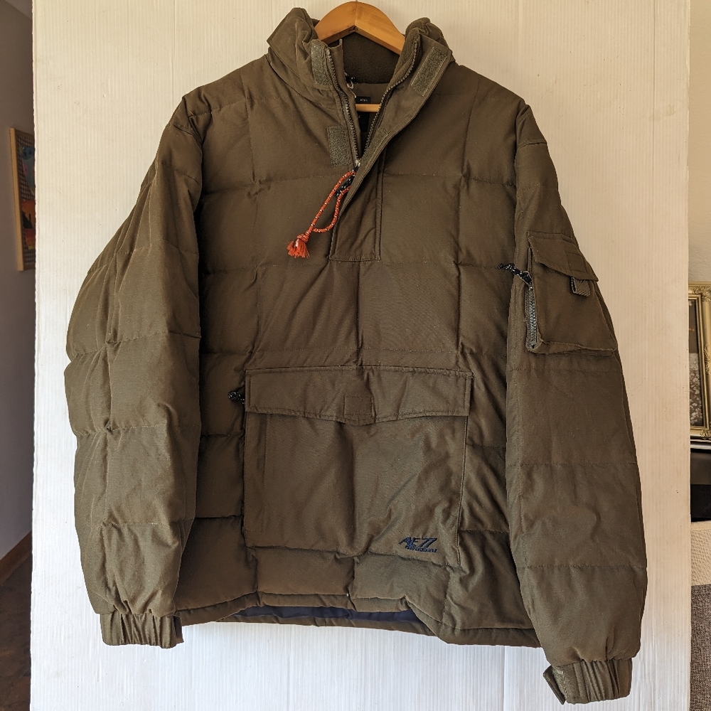 American Eagle 77 Performance Down Filled Olive G… - image 6